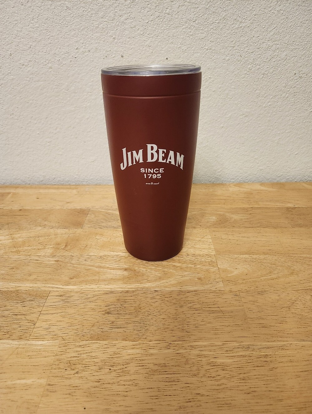 Jim Beam Insulated Travel Tumbler - Brown